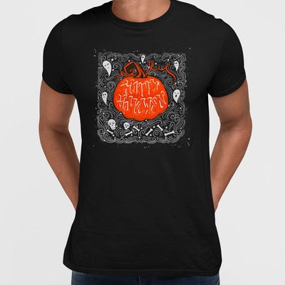 Halloween Happy Halloween Pumpkin festive t-shirts - Kuzi Tees