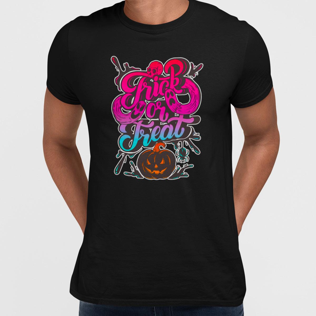 Halloween Trick Or Treat festive t-shirts - Kuzi Tees