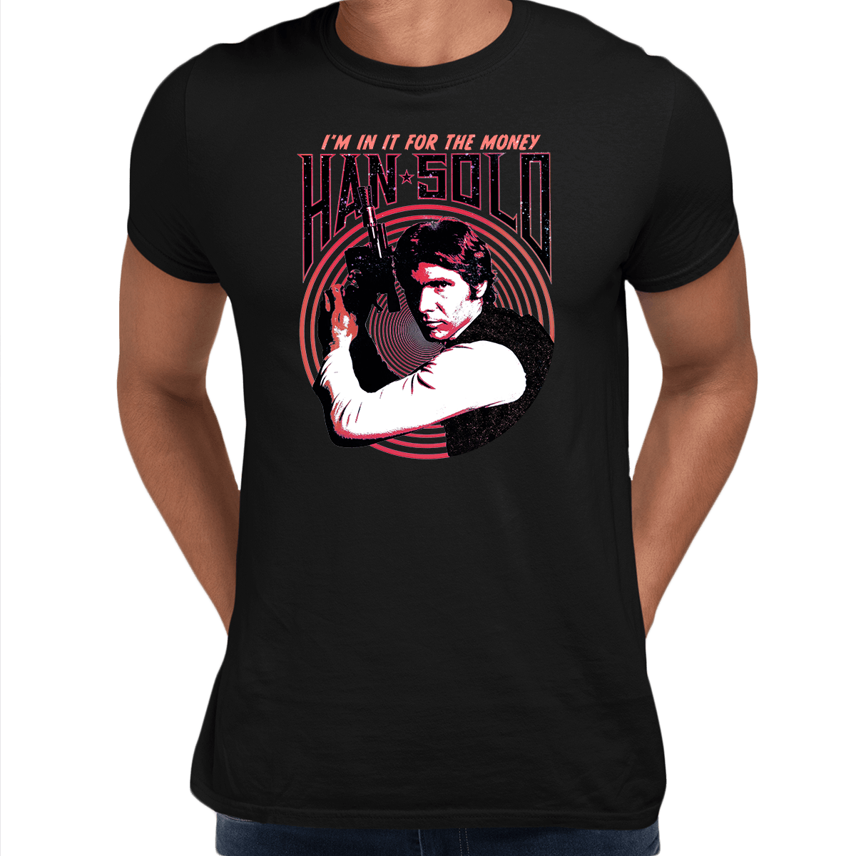 Han Solo The Greatest Smuggler in the Galaxy Far Far Away Star Wars T-shirt - Kuzi Tees