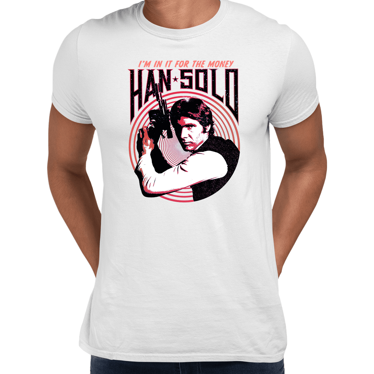 Han Solo The Greatest Smuggler in the Galaxy Far Far Away Star Wars T-shirt - Kuzi Tees