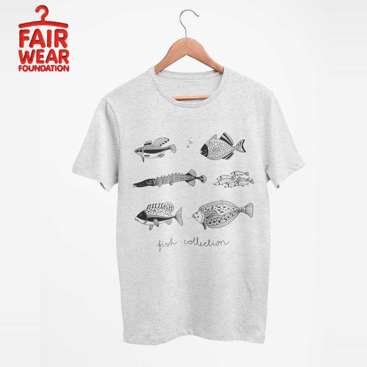 Hand Drawn 6 Fish Collection - Kuzi Tees