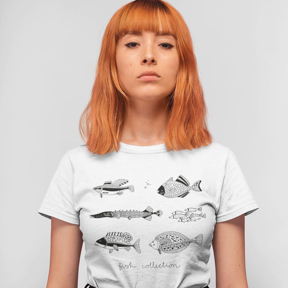 Hand Drawn 6 Fish Collection - Kuzi Tees