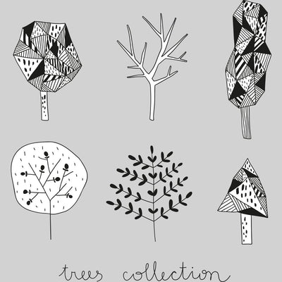 Hand Drawn Tree Collection T-shirt - Kuzi Tees