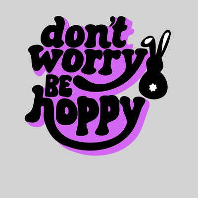 Happy Easter Positive Bunny T-shirt for men Unisex Festive Spring Tee - Kuzi Tees