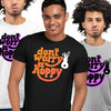 Happy Easter Positive Bunny T-shirt for men Unisex Festive Spring Tee - Kuzi Tees