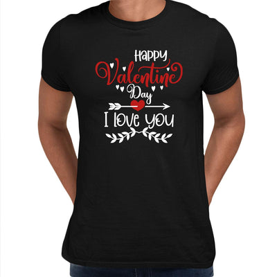 Happy valentine day i love you Valentines Love T-shirt for men Unisex T-Shirt - Kuzi Tees