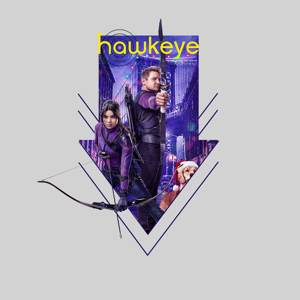 Hawkeye Jeremy & Hailee Superhero Comic Adult Unisex T-Shirt - Kuzi Tees