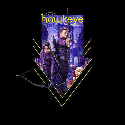 Hawkeye Jeremy & Hailee Superhero Comic Adult Unisex T-Shirt - Kuzi Tees