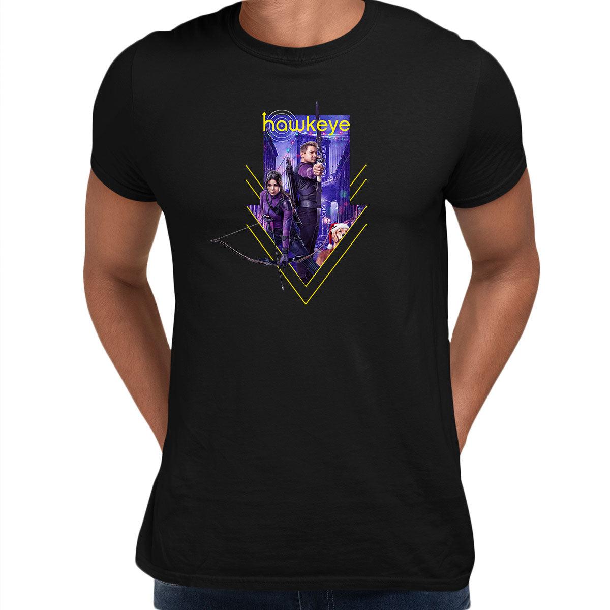 Hawkeye Jeremy & Hailee Superhero Comic Adult Unisex T-Shirt - Kuzi Tees