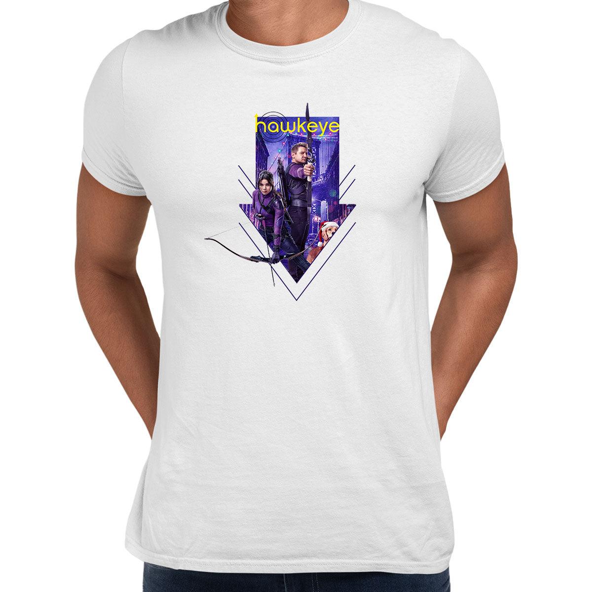 Hawkeye Jeremy & Hailee Superhero Comic Adult Unisex T-Shirt - Kuzi Tees