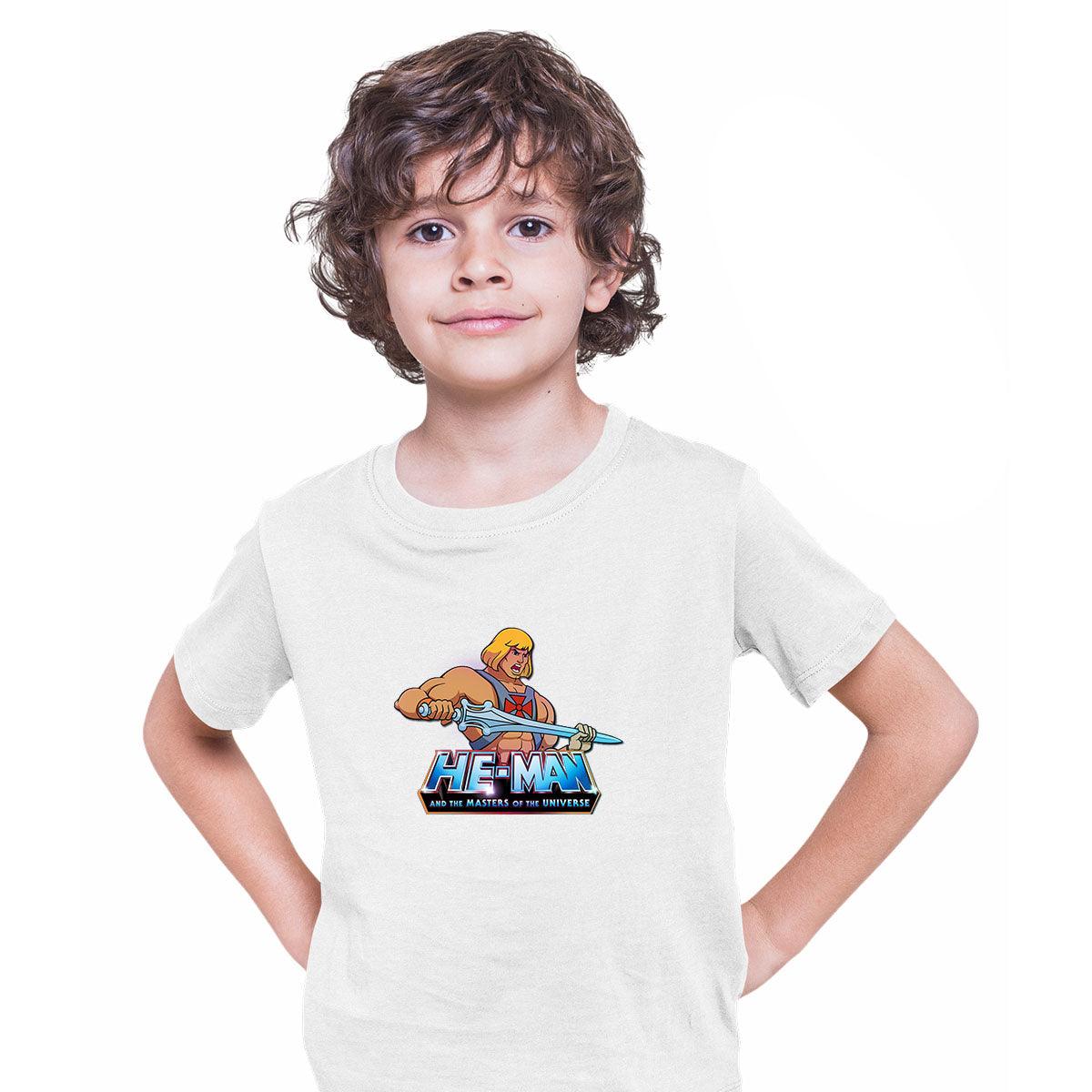 He-Man Netflix Movie-Shirt Novelty Monsters Action Colorful T-shirt for Kids - Kuzi Tees