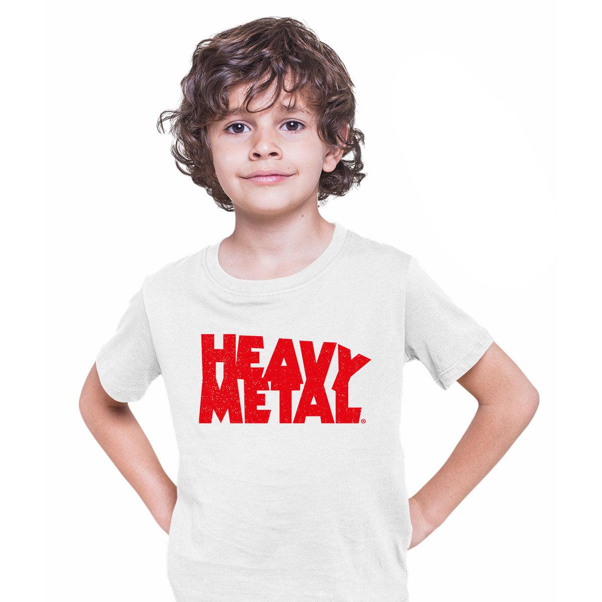 Heavy Metal Comic Book Tee Magazine Superhero comics science fiction & fantasy Kids T-Shirt - Kuzi Tees