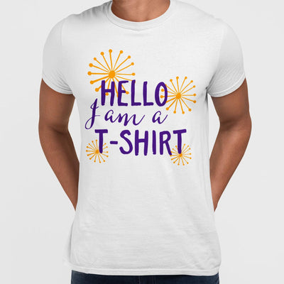 Hello I am A T-Shirt Typography Collection - Kuzi Tees