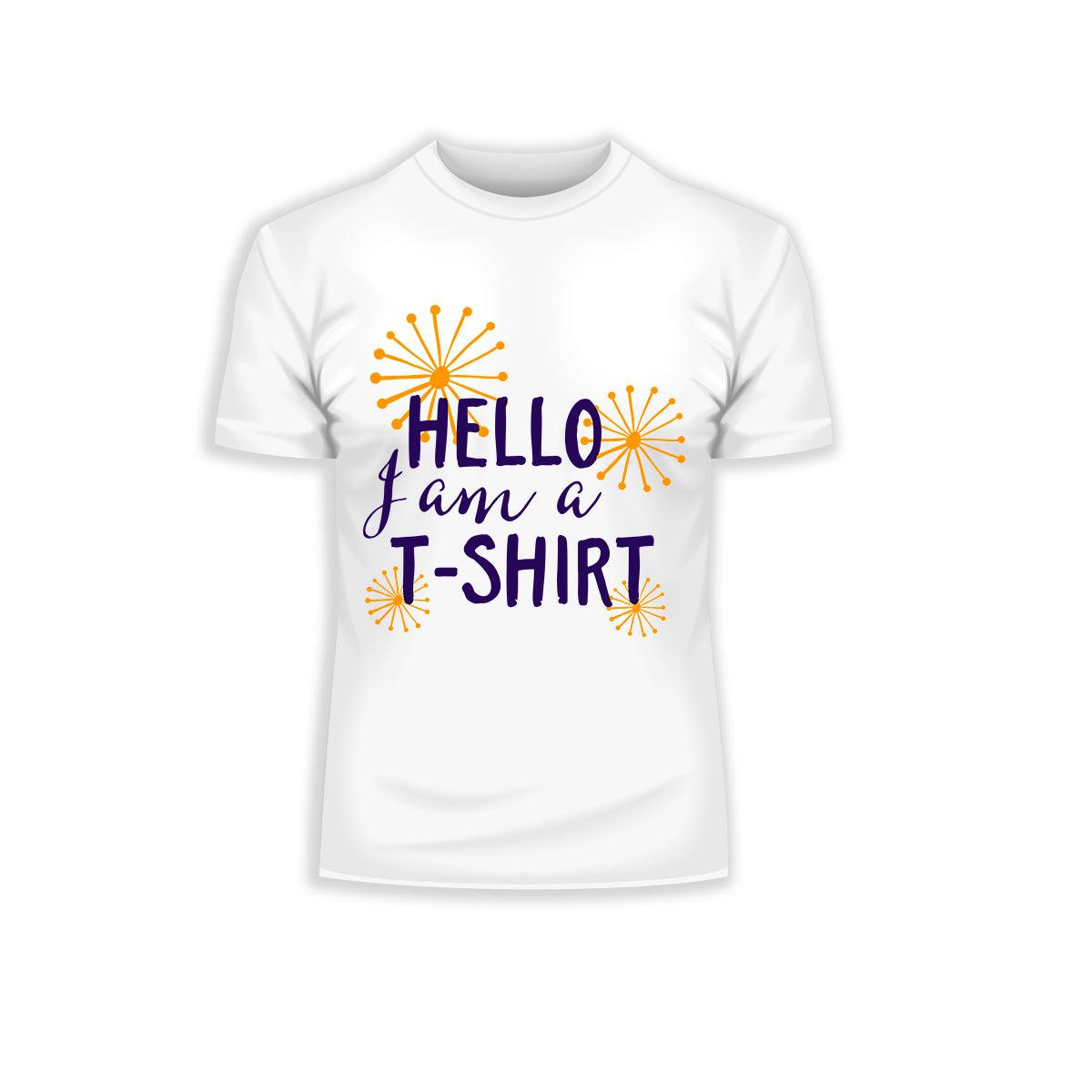 Hello I am A T-Shirt Typography Collection - Kuzi Tees