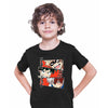 Anime My Hero Academia Katsuki Bakugo Midoriya Izuku And Shoto Todoroki T-shirt Anime Manga Kids T-shirt Black