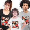Anime My Hero Academia Manga Black T-shirt
