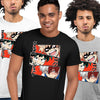 Anime My Hero Academia Manga Black T-shirt