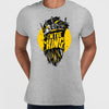 Hipster King Cool Hipster Grunge Unisex Black White & Grey Tee - Kuzi Tees