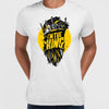 Hipster King Cool Hipster Grunge Unisex Black White & Grey Tee - Kuzi Tees