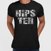 Hipster typography tee including goodies and gadgets icon Art T-shirt - Kuzi Tees