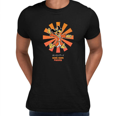 Hong Kong Phooey Retro Japanese Men's T-Shirt - Kuzi Tees