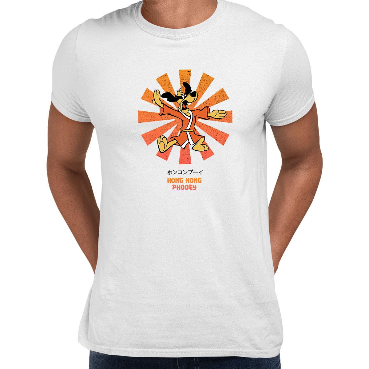 Hong Kong Phooey Retro Japanese Men's T-Shirt - Kuzi Tees