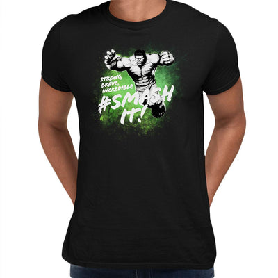 Incredible, Strong, Brave Hulk Smash it Unisex T-Shirt - Kuzi Tees