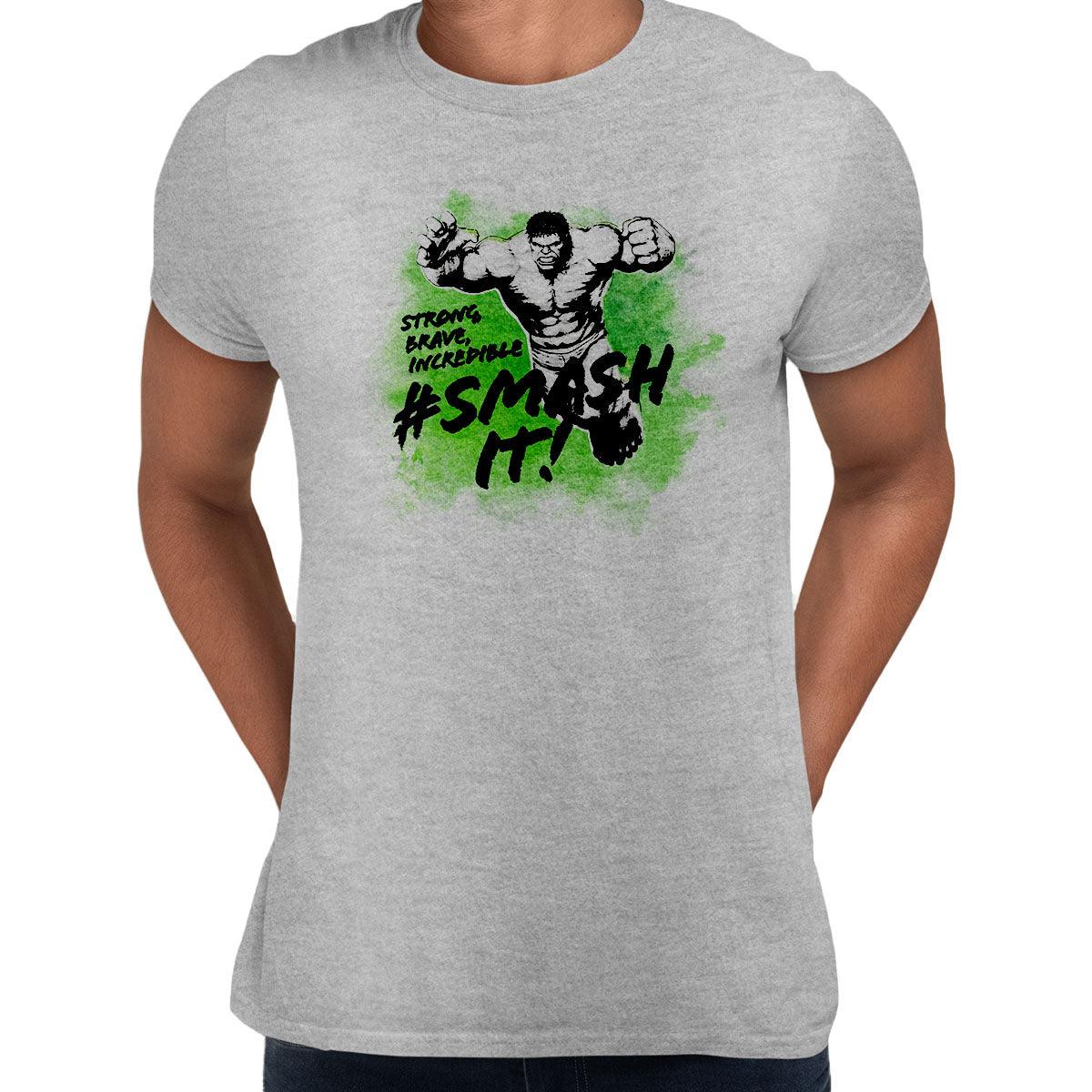 Incredible, Strong, Brave Hulk Smash it Unisex T-Shirt - Kuzi Tees