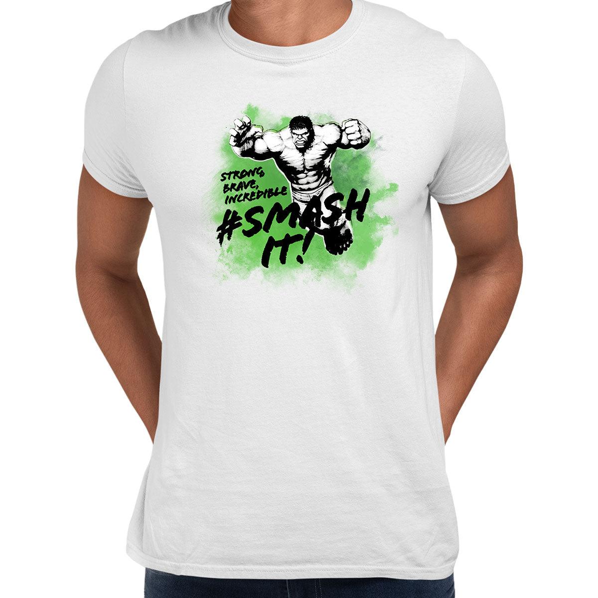 Incredible, Strong, Brave Hulk Smash it Unisex T-Shirt - Kuzi Tees