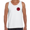 Hydra Pocket Minimal Logo Typography Unisex Tank Top - Kuzi Tees