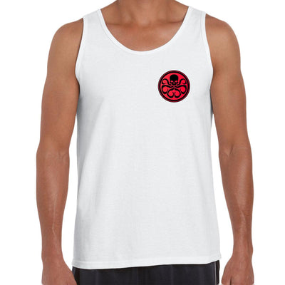 Hydra Pocket Minimal Logo Typography Unisex Tank Top - Kuzi Tees
