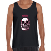 I Am Not Afraid Death Human Skull Design Fast Delivery Unisex Tank Top - Kuzi Tees