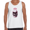 I Am Not Afraid Death Human Skull Design Fast Delivery Unisex Tank Top - Kuzi Tees