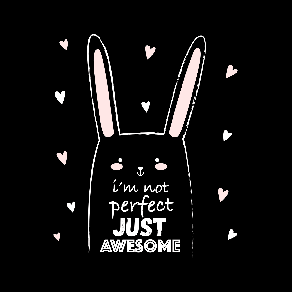 I am not perfect Just Awesome Funny Animal Quote T-shirt Print Unisex T-shirt - Kuzi Tees