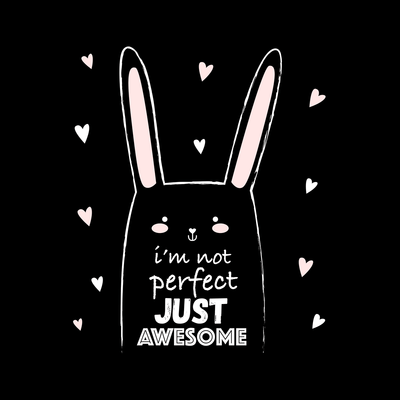 I am not perfect Just Awesome Funny Animal Quote Print Unisex Tank Top - Kuzi Tees