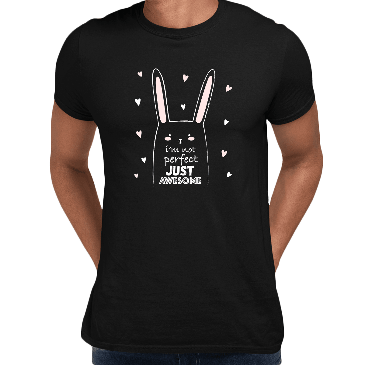 I am not perfect Just Awesome Funny Animal Quote T-shirt Print Unisex T-shirt - Kuzi Tees