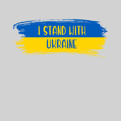 I Stand with Ukraine T-shirt, Quote Anti Russia Putin Ukraine War conflict - Kuzi Tees