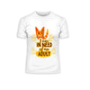 I am In Need Of An Adult Typography T-shirt - Kuzi Tees