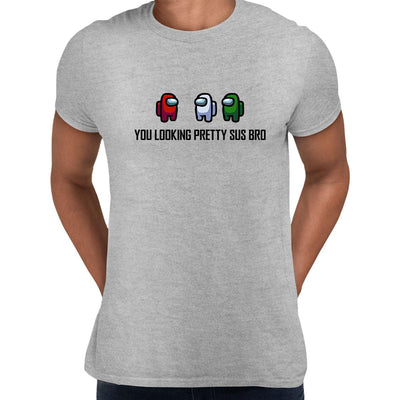 Among Us Sus Bro Imposter Gaming T-Shirt for Men Crew Mate Funny Cool Gift Unisex Christmas - Kuzi Tees