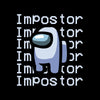 Impostor Among Us Gamer Male Tee Xmas Funny Grey Viral Game Retro Unisex T-Shirt - Kuzi Tees