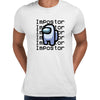 Impostor Among Us Gamer Male Tee Xmas Funny Grey Viral Game Retro Unisex T-Shirt - Kuzi Tees
