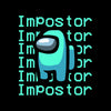 Impostor Among Us Gamer Male Tee Xmas Funny Light Blue Viral Game Retro Unisex T-Shirt - Kuzi Tees