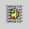 Yellow Impostor Among Us Gamer T-shirt for Men Xmas Funny Viral Game Retro Unisex Tee - Kuzi Tees