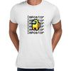 Yellow Impostor Among Us Gamer T-shirt for Men Xmas Funny Viral Game Retro Unisex Tee - Kuzi Tees