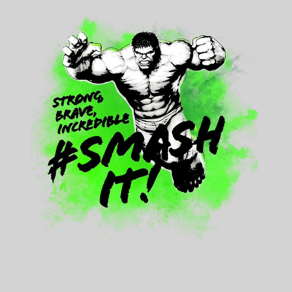 Incredible, Strong, Brave Hulk Smash it T-shirt for Kids - Kuzi Tees