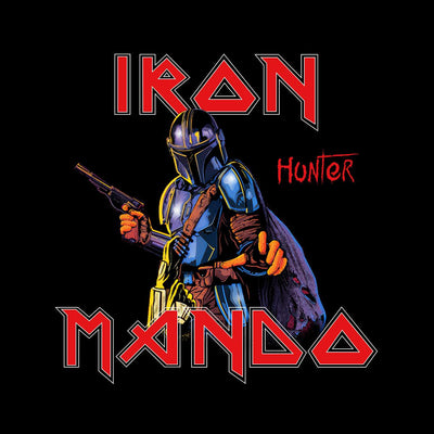Iron Mando Hunter Tee Mandalorian Funny T-shirt for Kids - Kuzi Tees