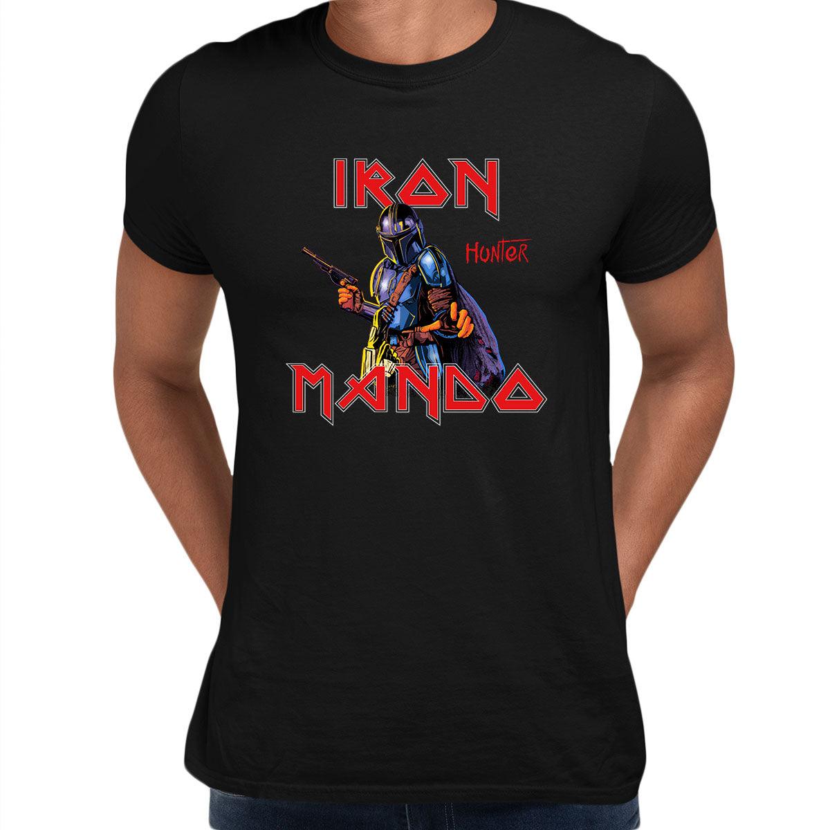 Iron Mando Hunter Tee Mandalorian Funny Unisex T-Shirt - Kuzi Tees