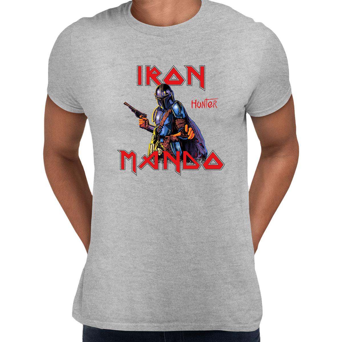 Iron Mando Hunter Tee Mandalorian Funny Unisex T-Shirt - Kuzi Tees