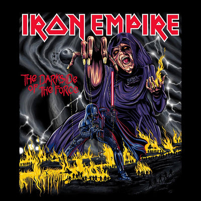 Iron Empire Star Wars Iron Maiden Funny Gift t-Shirt Movie Unisex Tee - Kuzi Tees
