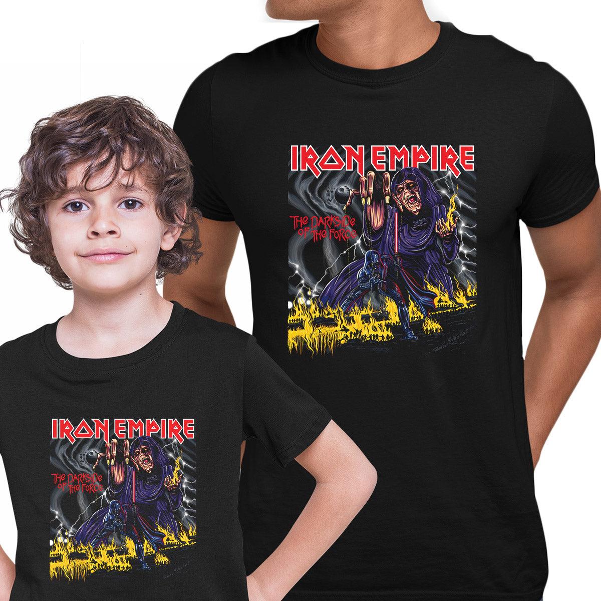Iron Empire Star Wars Iron Maiden Funny Gift t-Shirt Movie Unisex Tee - Kuzi Tees